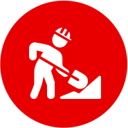 man digging icon